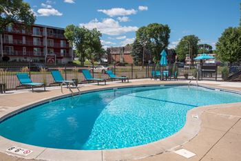 Upgraded outdoor pool